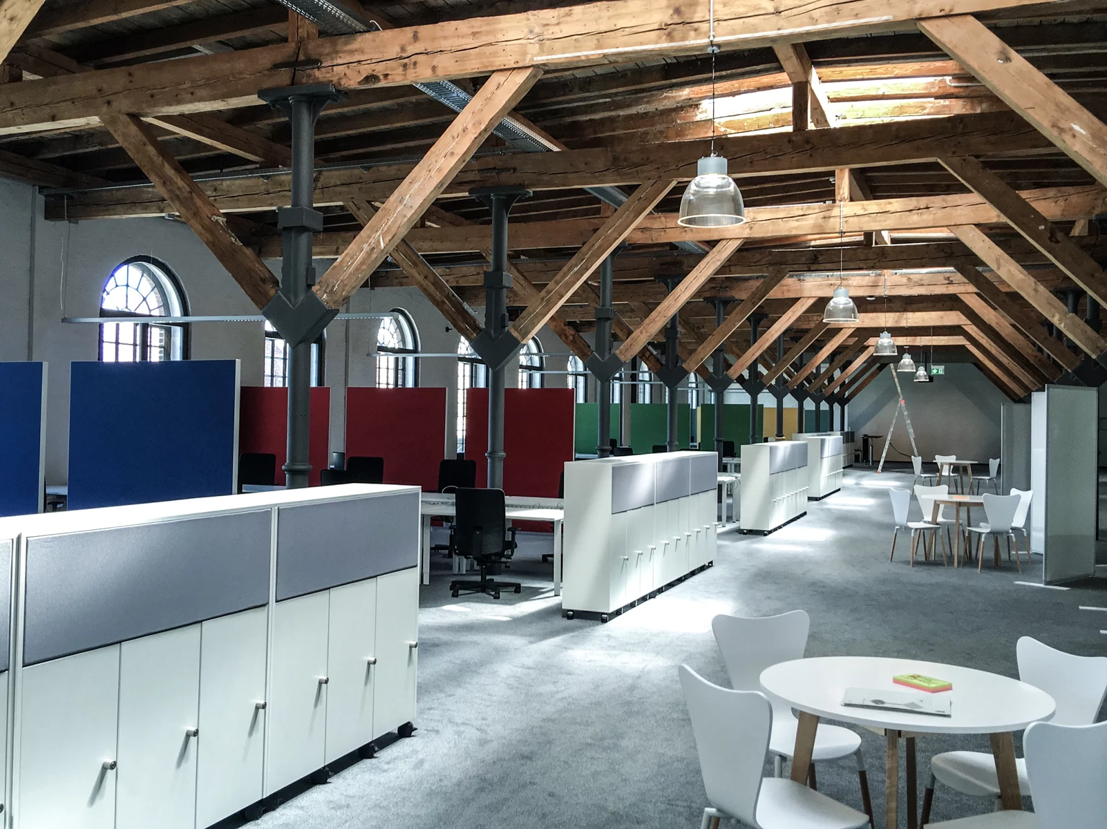 Gesamtansicht nach der Fertigstellung – Loft-Umbau Carlswerk Köln, W. Buers GmbH